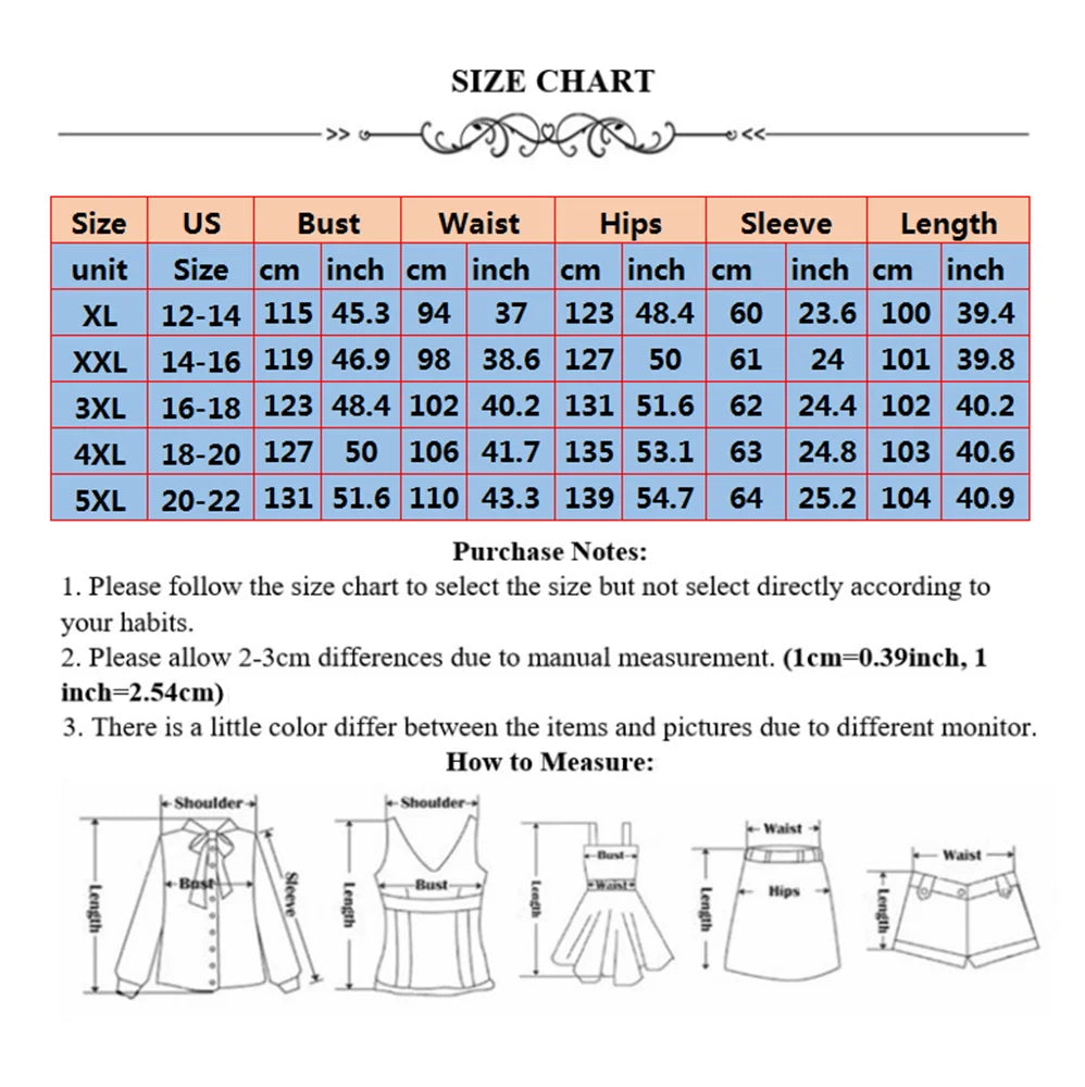 Plus Size Women’s Elegant Long Sleeve Mini Dress