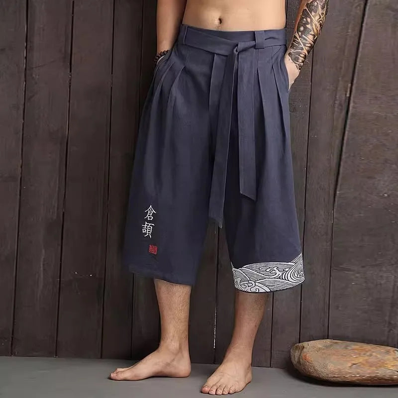 Men’s Japanese Kimono Pants