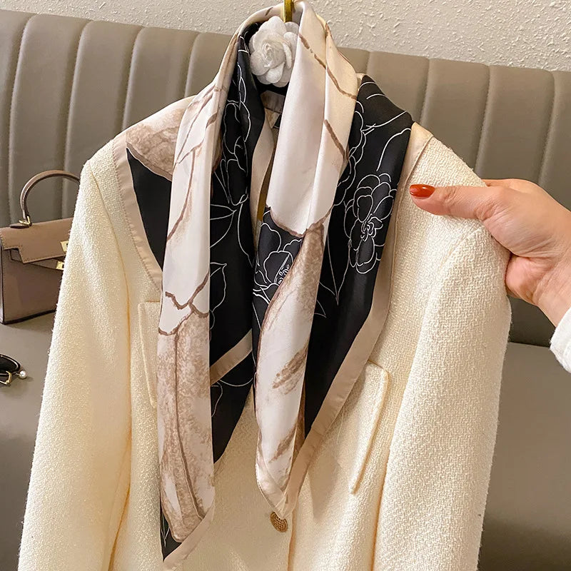 Luxury Silk Square Scarf