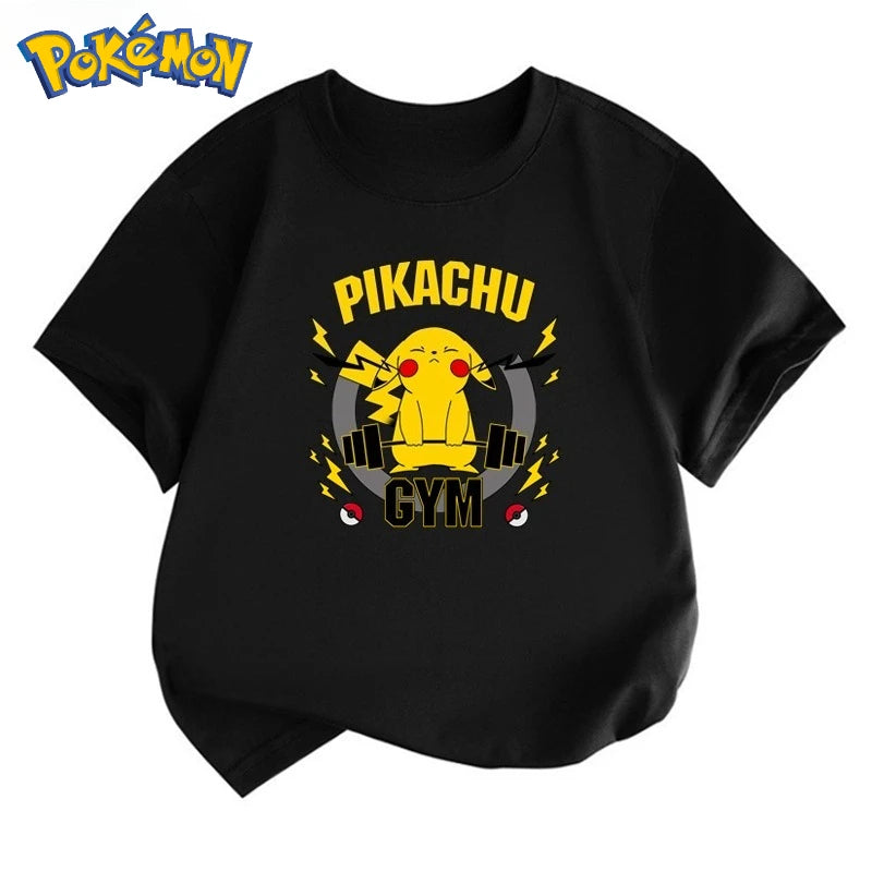 Pokémon Gym Sports Printed T-Shirt