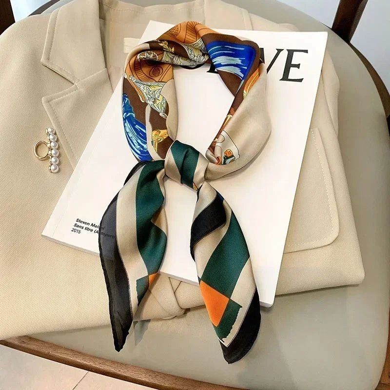 Luxury Silk Square Scarf