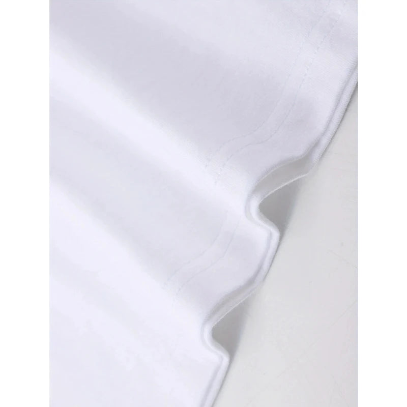 Plus Size Women’s Croissant & Coffee Back Print T-Shirt