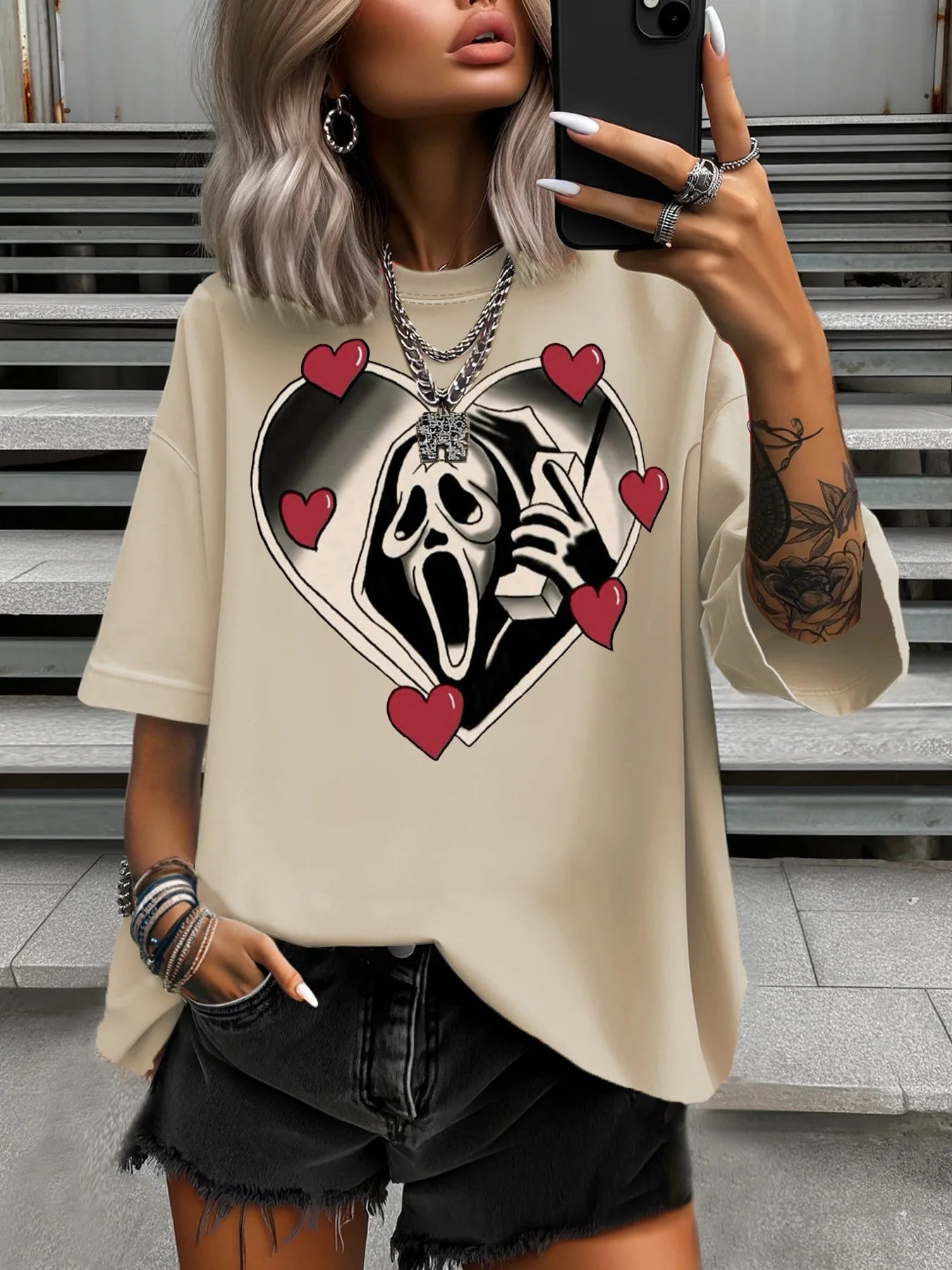 Plus Size Women’s Summer T-Shirt