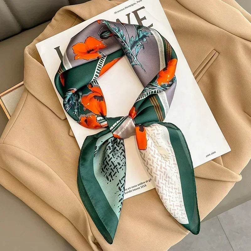 Luxury Silk Square Scarf