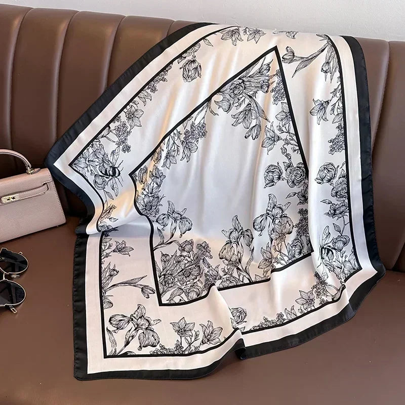 Luxury Silk Square Scarf