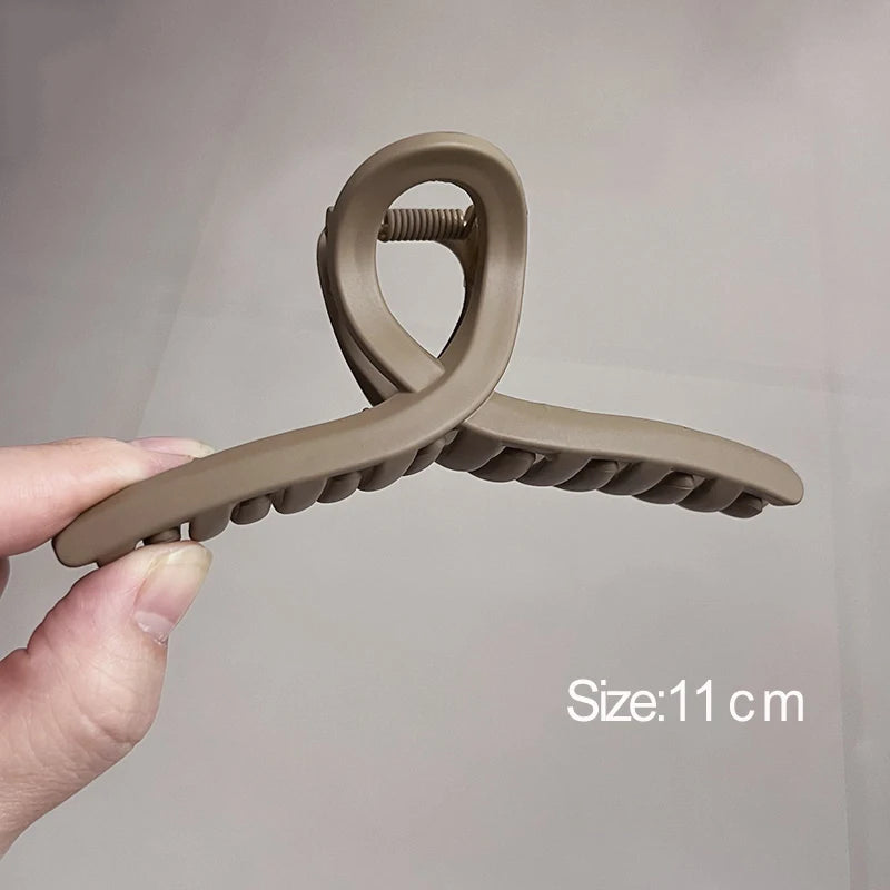 Women’s Acrylic Hair Claw Clip – Korea Style Geometric Barrette