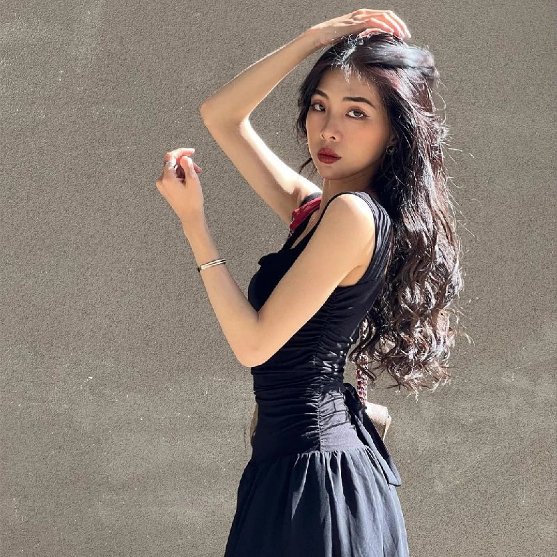 WhereMery Elegant Slip Maxi Dress