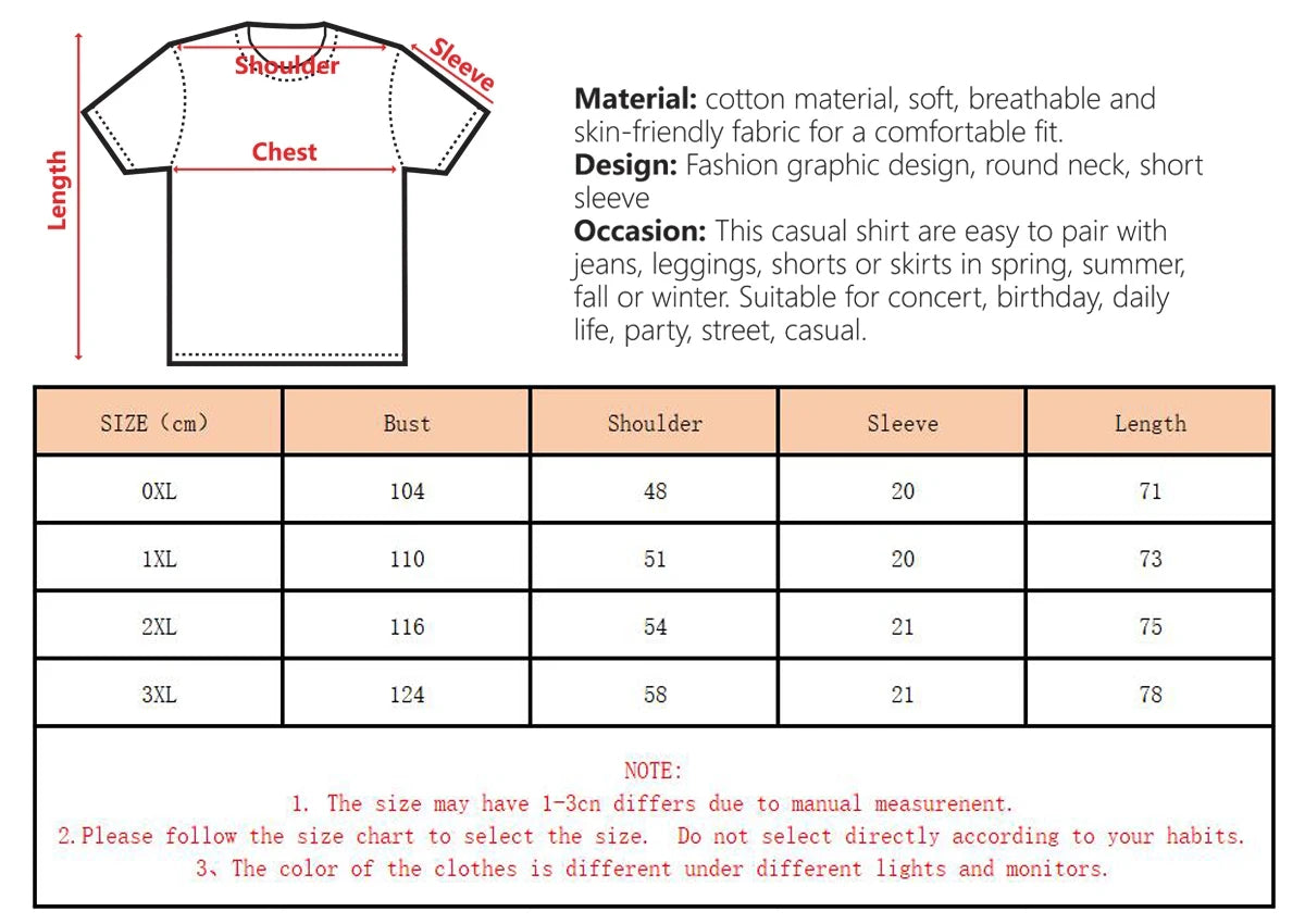 Plus Size Women’s Back Print Tropical Fruit T-Shirt