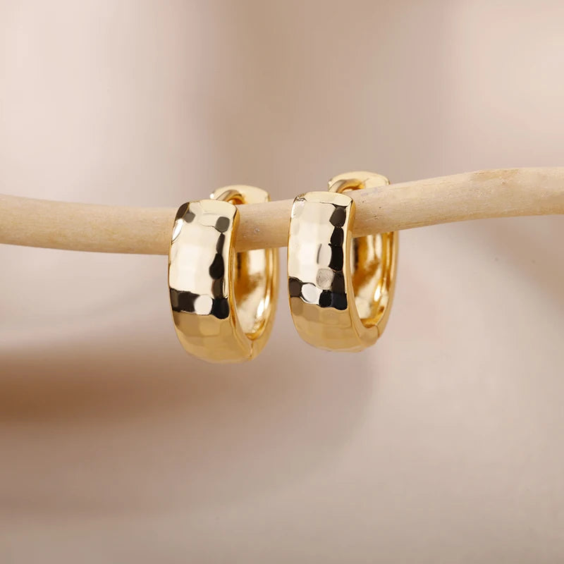 Luxury Star Hoop Earrings for Women