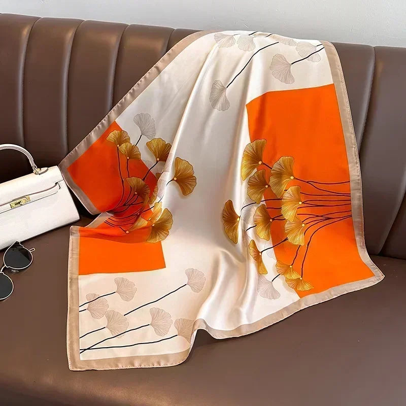 Luxury Silk Square Scarf