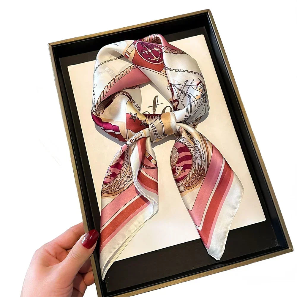 Luxury Silk Square Scarf