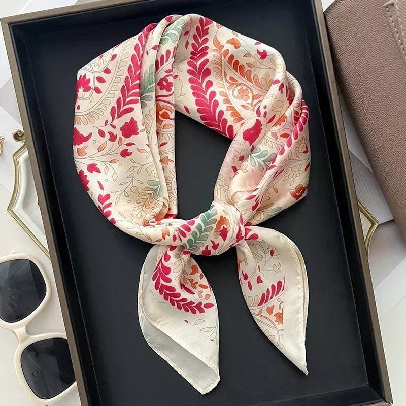 Luxury Silk Square Scarf
