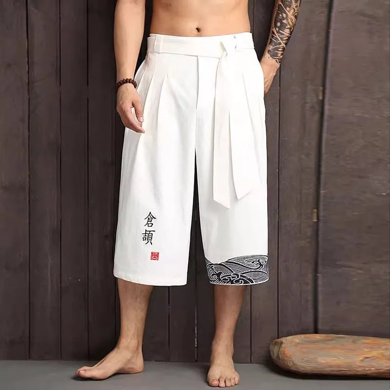 Men’s Japanese Kimono Pants