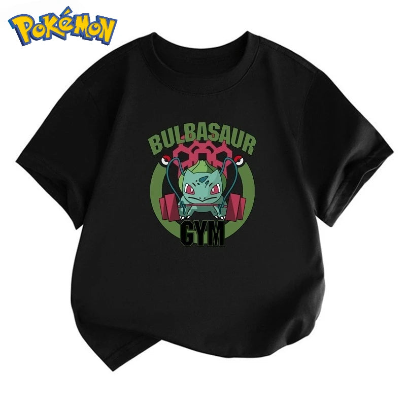 Pokémon Gym Sports Printed T-Shirt