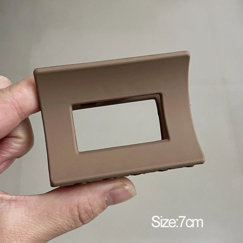 Women’s Acrylic Hair Claw Clip – Korea Style Geometric Barrette