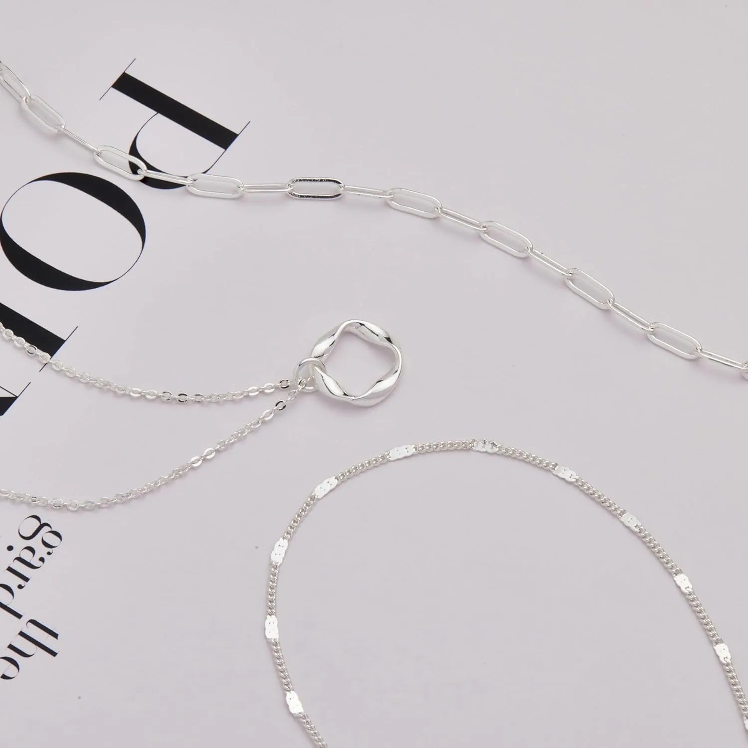 Layered Gold & Silver Necklaces for Women