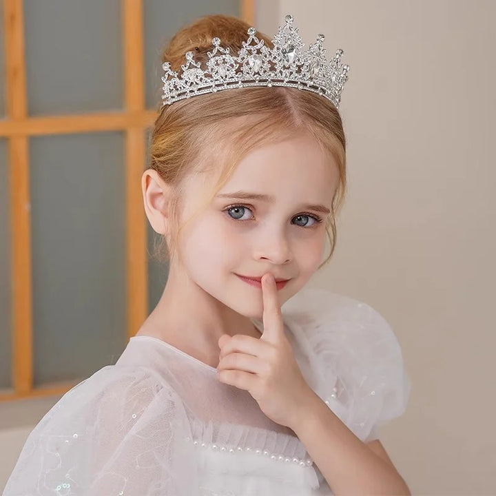 Children’s Princess Crystal Tiara – Girls’ Birthday & Performance Crown