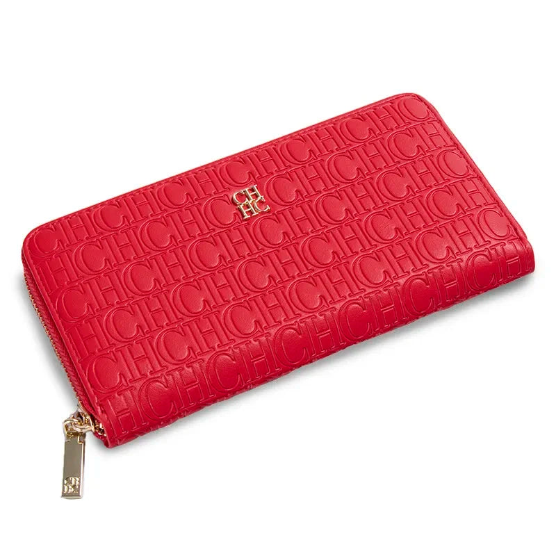 CH Women’s Solid Color Long Wallet