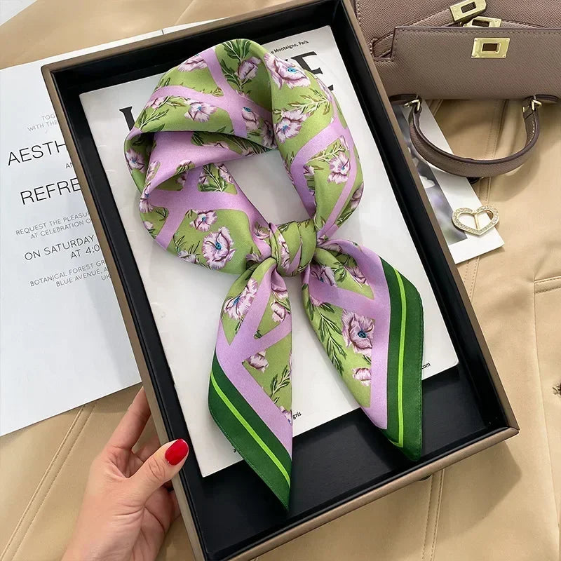 Luxury Silk Square Scarf