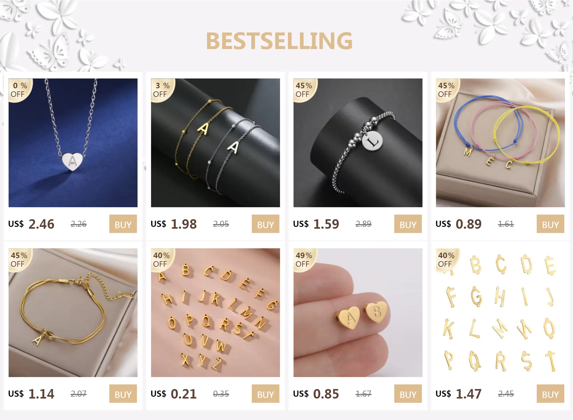 Minimalist Initial Necklace – A–Z Alphabet Stainless Steel Choker for Women