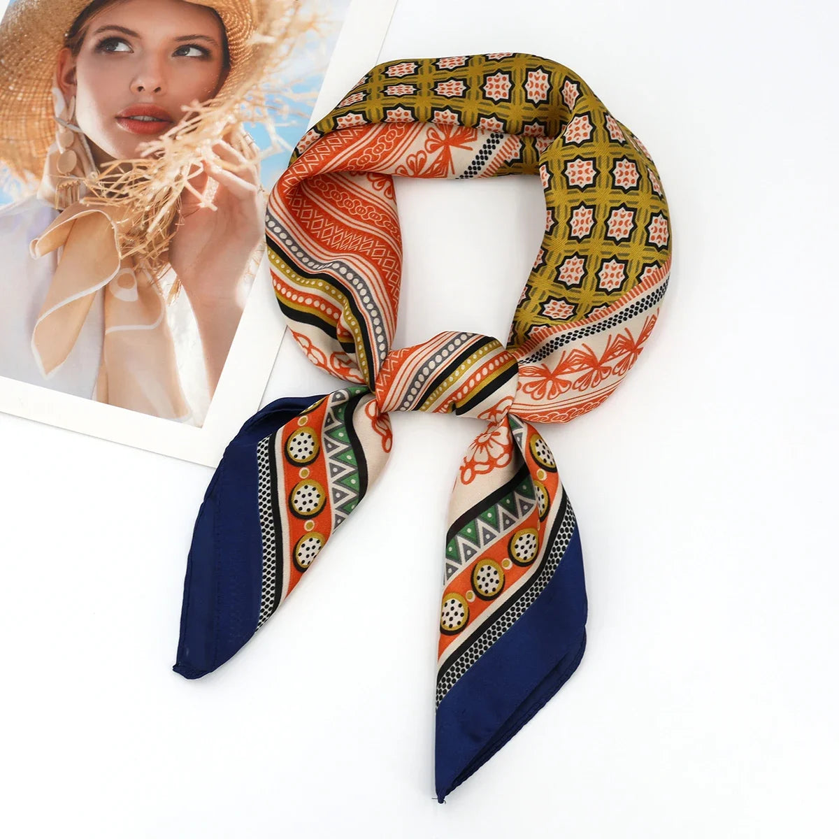 Luxury Silk Square Scarf
