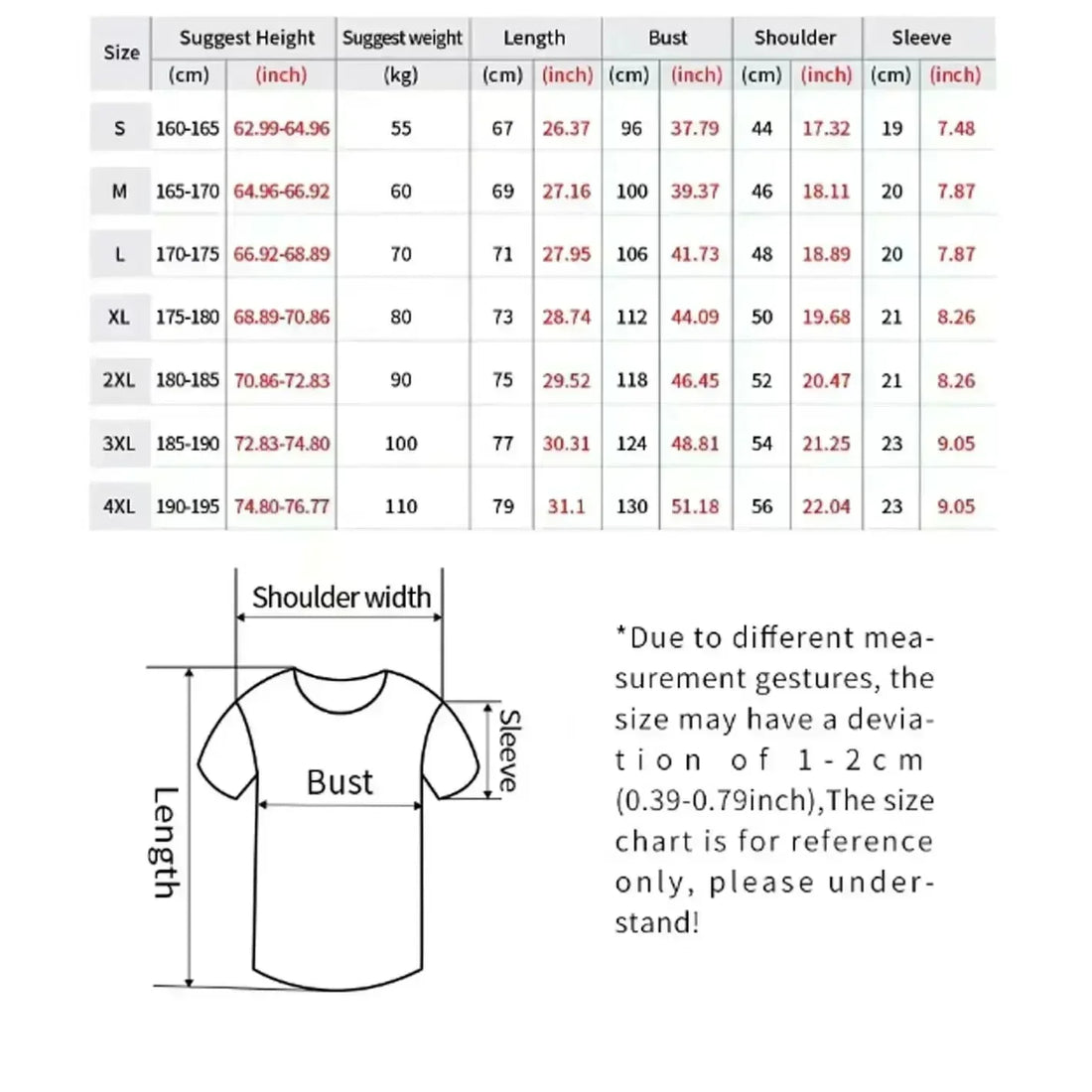 Plus Size Women’s Love Print Cotton T-Shirt