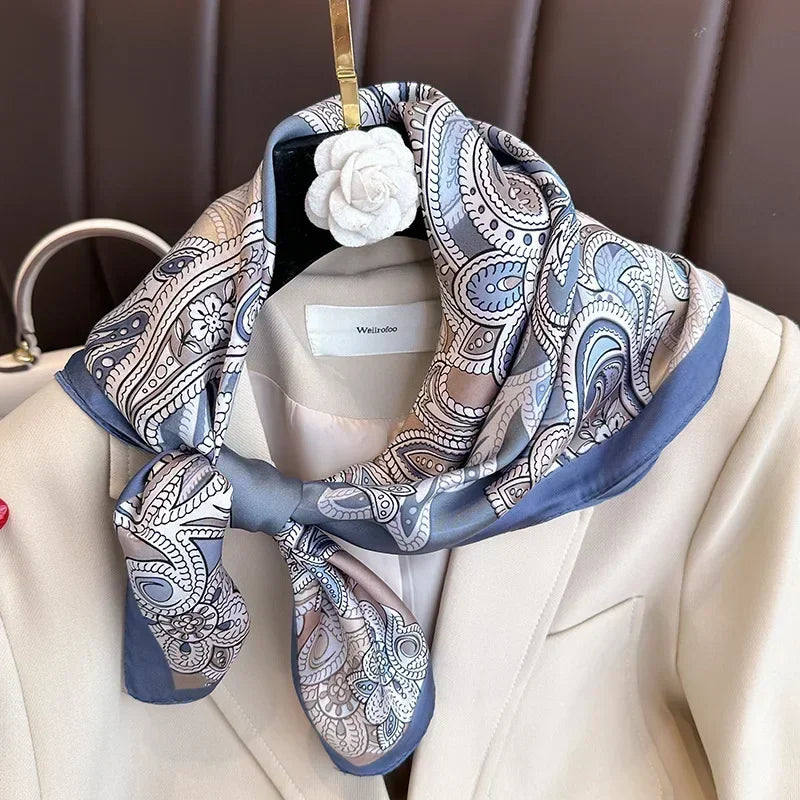 Luxury Silk Square Scarf