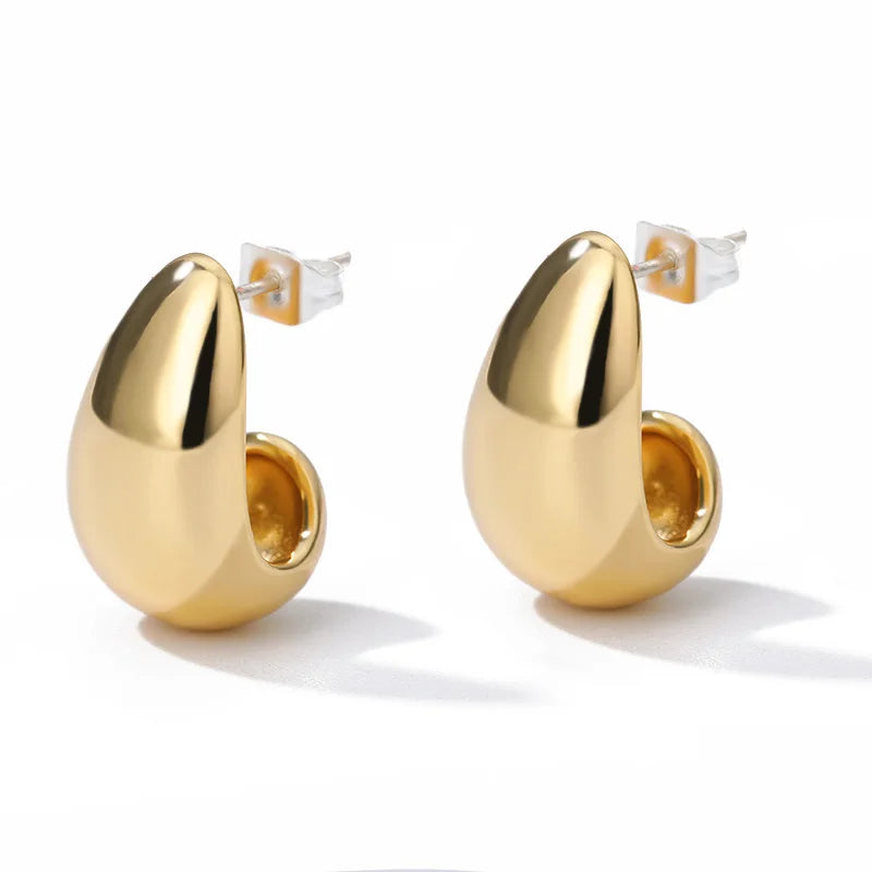 Luxury Star Hoop Earrings for Women
