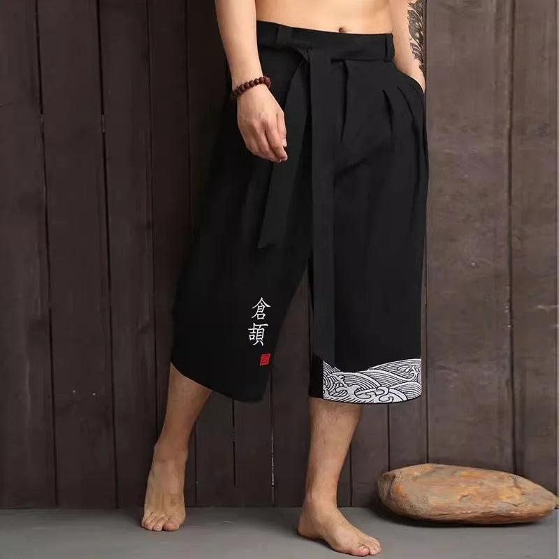 Men’s Japanese Kimono Pants