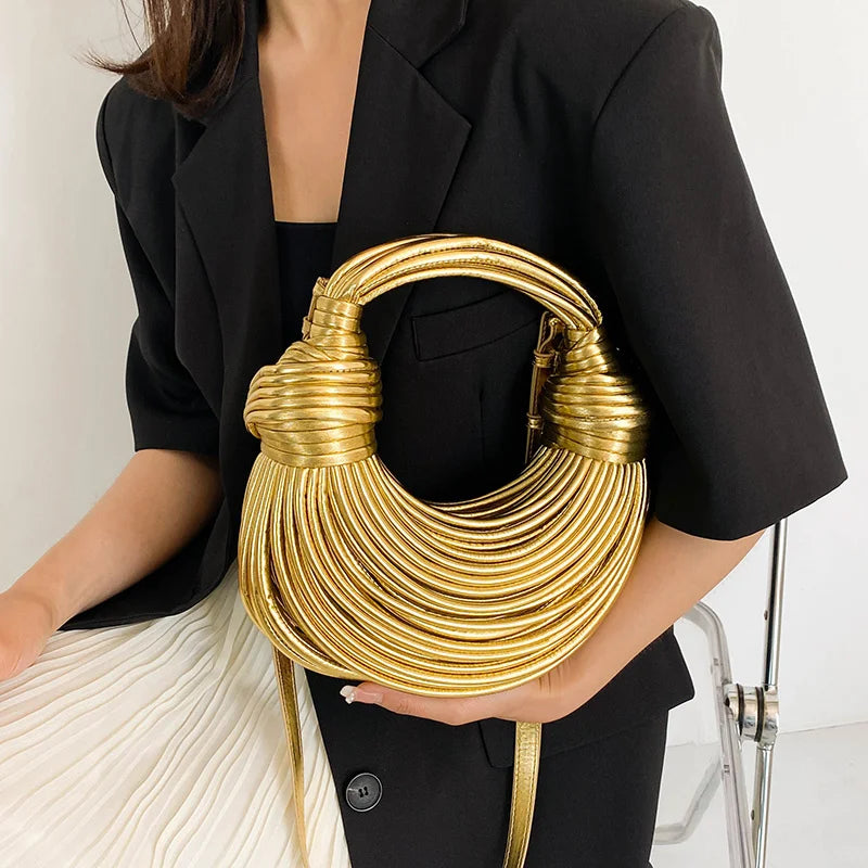 2024 Luxury Handwoven Noodle Bag