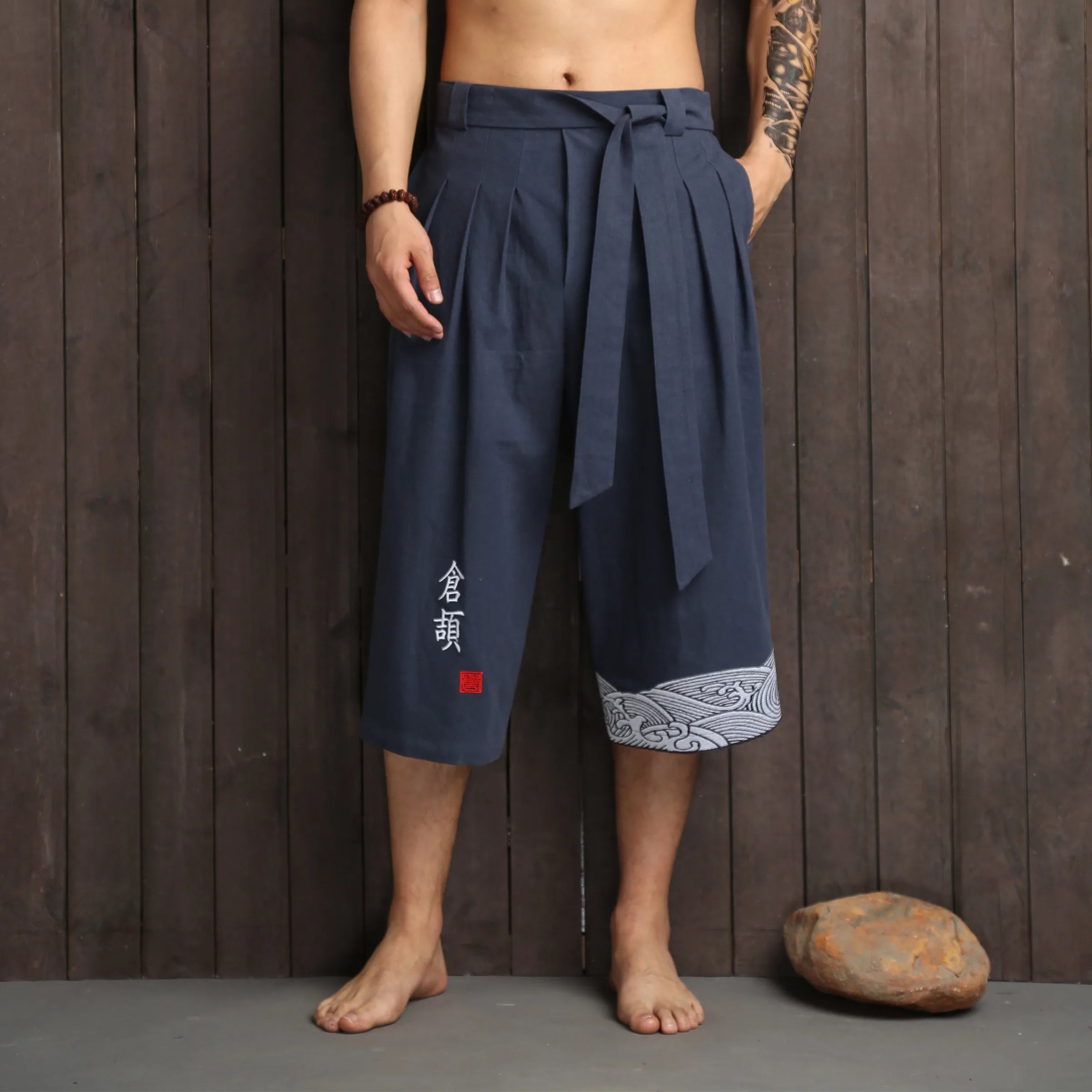 Men’s Japanese Kimono Pants