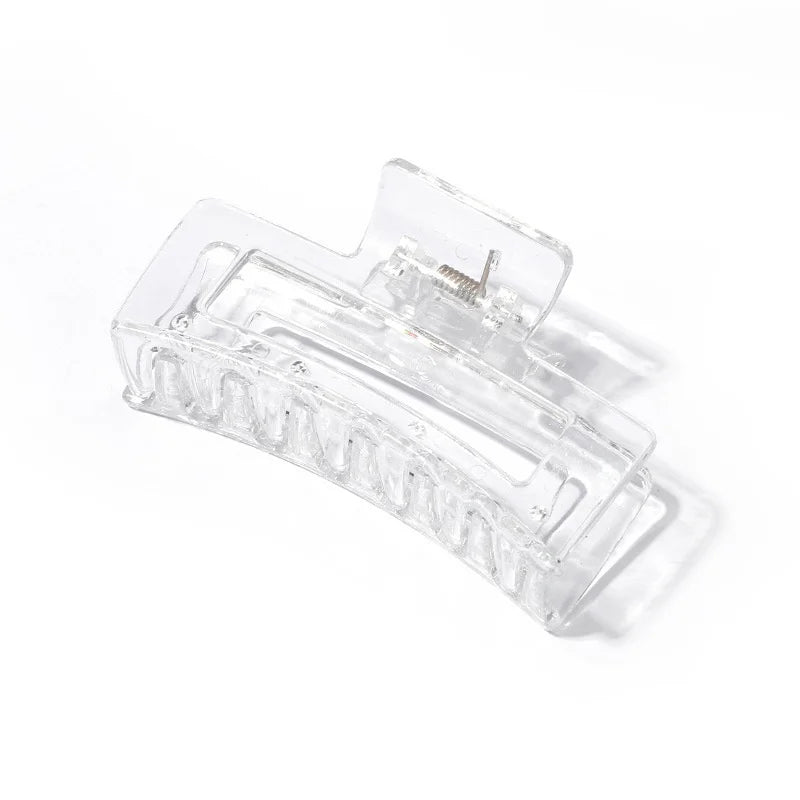 Women’s Acrylic Hair Claw Clip – Korea Style Geometric Barrette