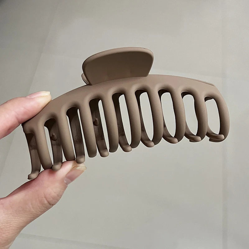 Women’s Acrylic Hair Claw Clip – Korea Style Geometric Barrette