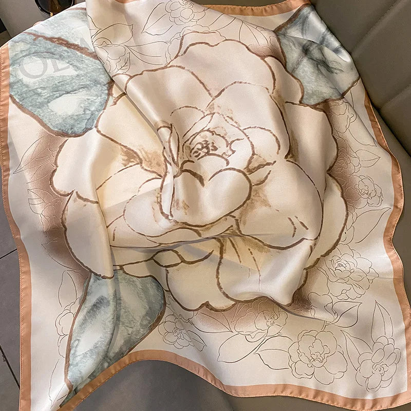 Luxury Silk Square Scarf