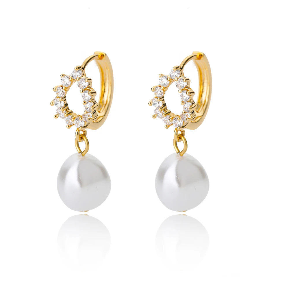 Luxury Star Hoop Earrings for Women