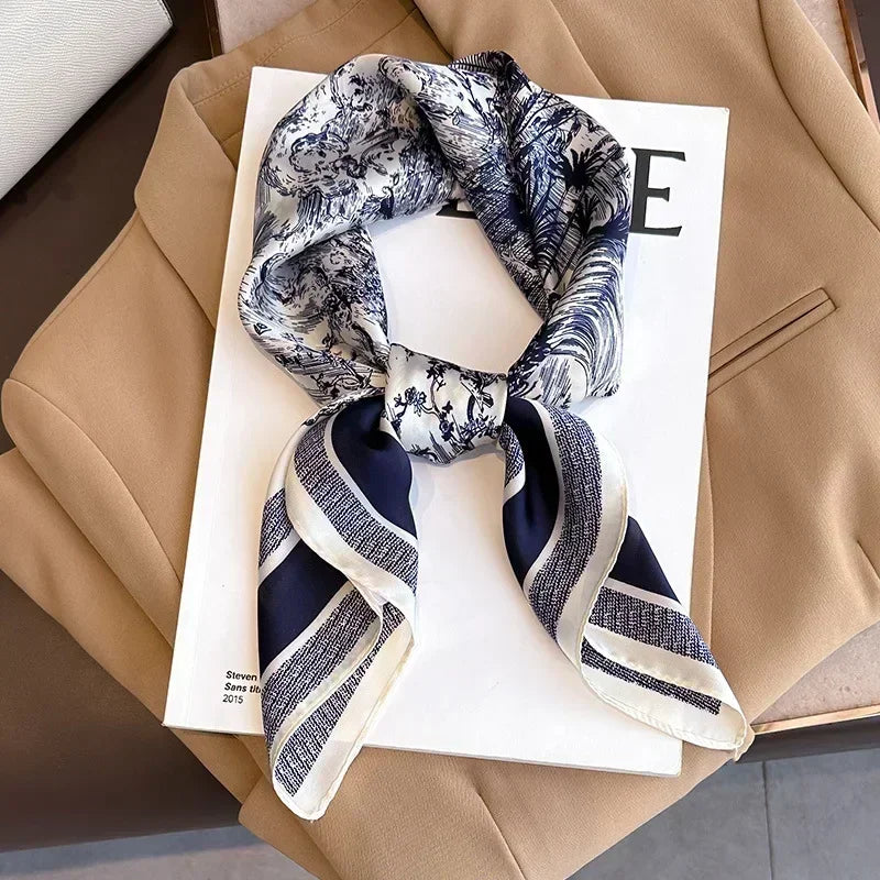Luxury Silk Square Scarf