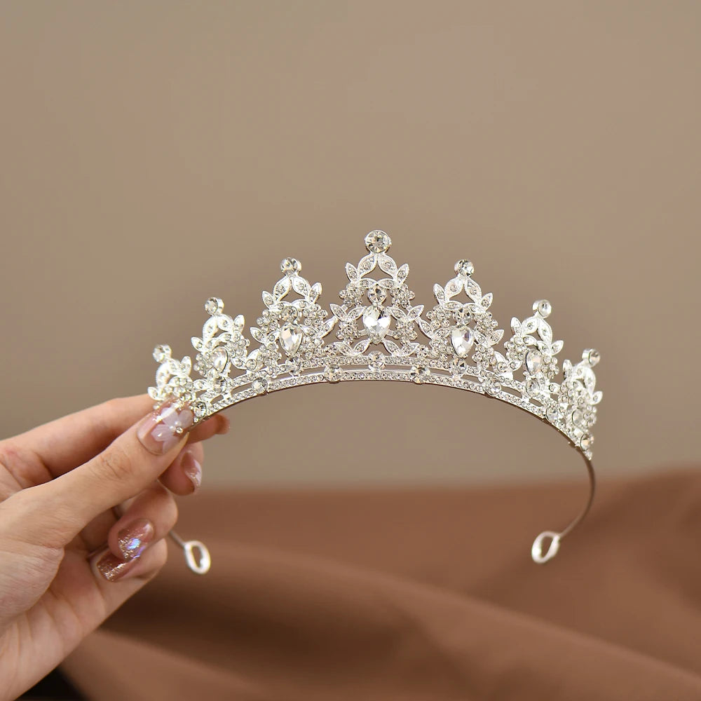 Children’s Princess Crystal Tiara – Girls’ Birthday & Performance Crown