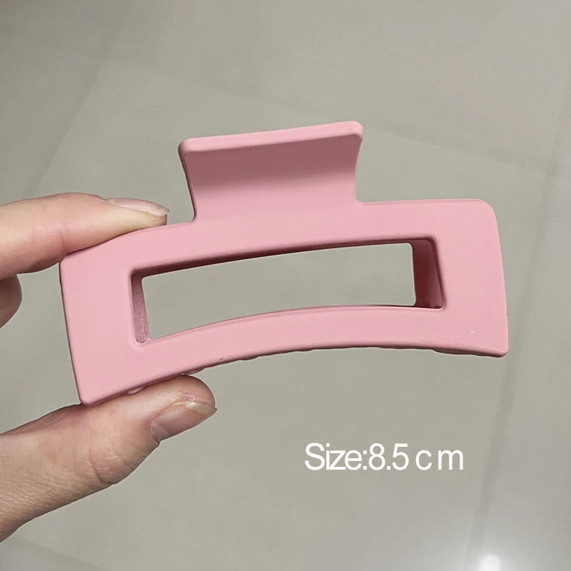 Women’s Acrylic Hair Claw Clip – Korea Style Geometric Barrette