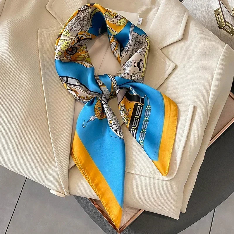 Luxury Silk Square Scarf