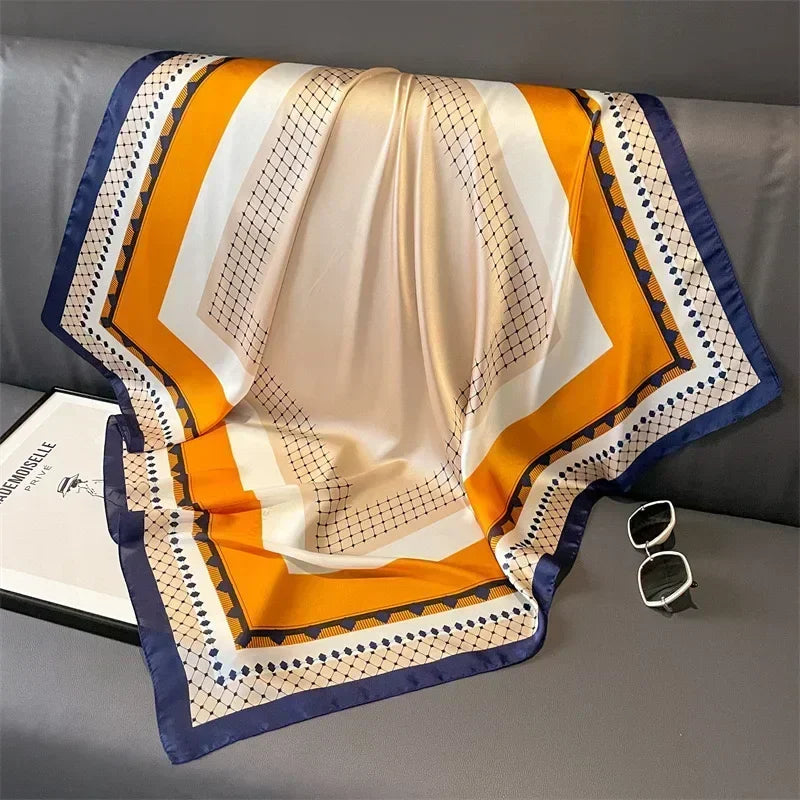 Luxury Silk Square Scarf