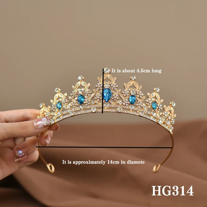 Children’s Princess Crystal Tiara – Girls’ Birthday & Performance Crown