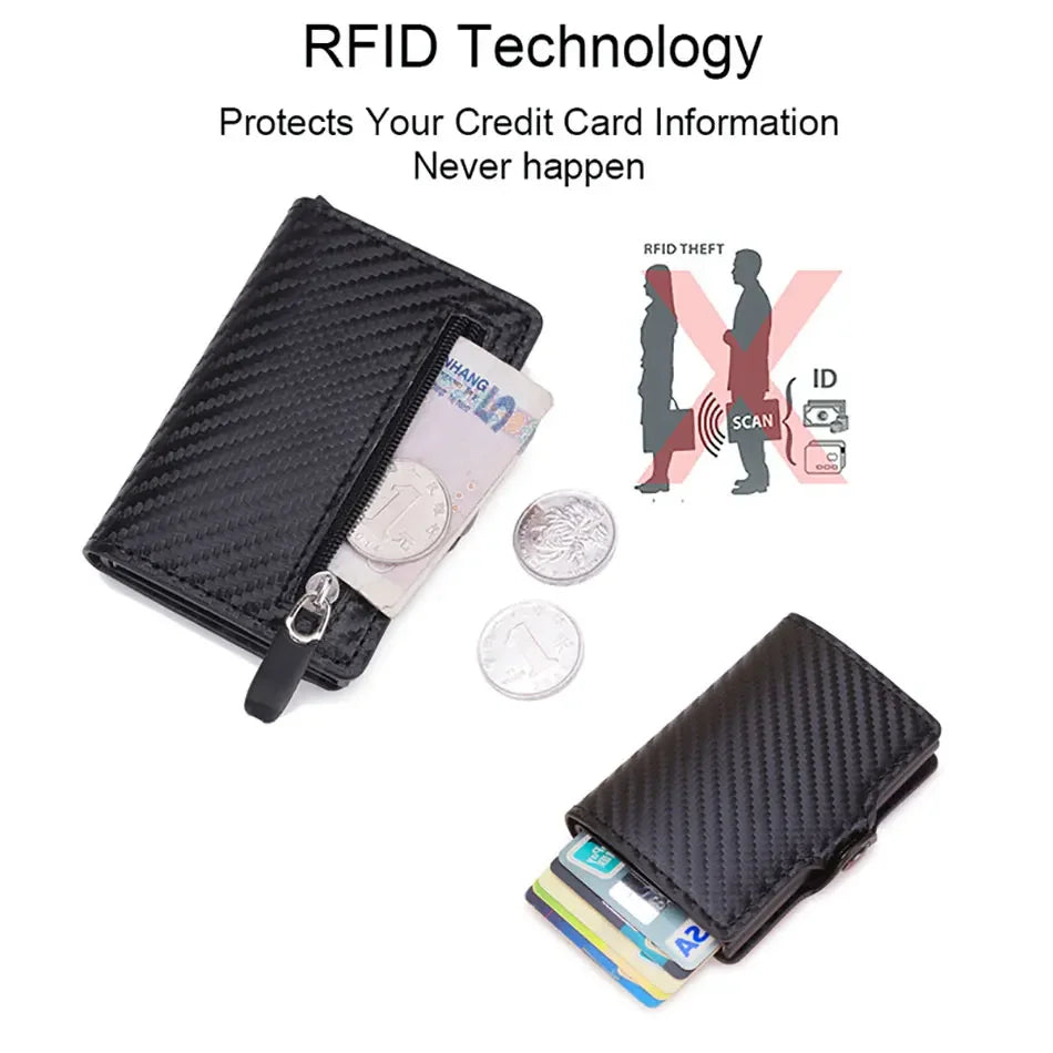 Anti-Theft RFID Slim Wallet