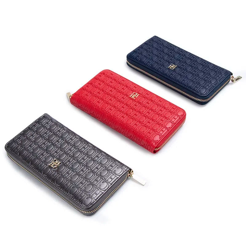 CH Women’s Solid Color Long Wallet