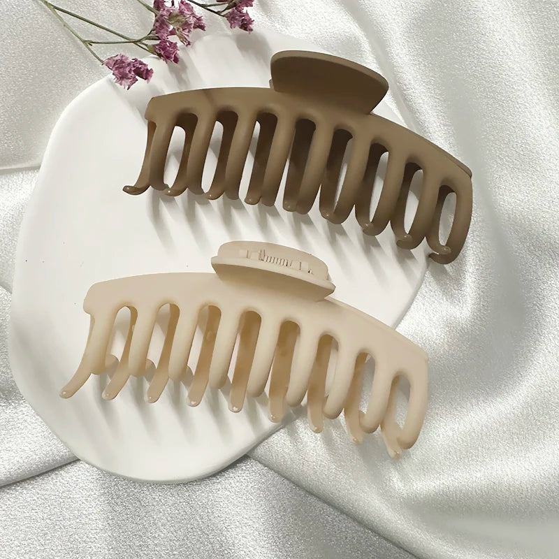 Women’s Acrylic Hair Claw Clip – Korea Style Geometric Barrette