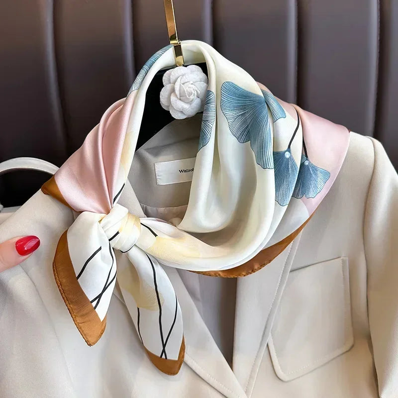 Luxury Silk Square Scarf