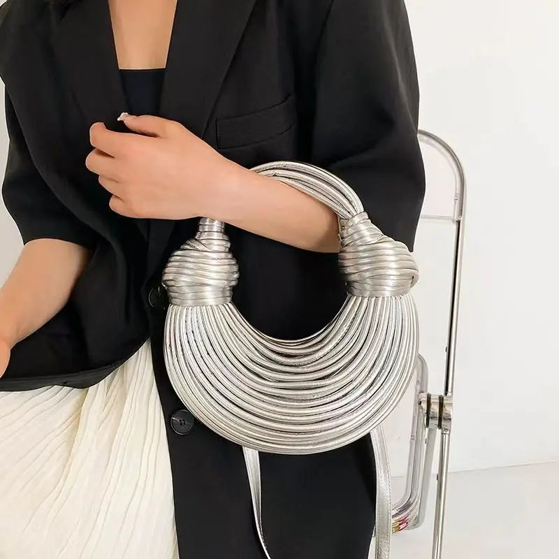 2024 Luxury Handwoven Noodle Bag