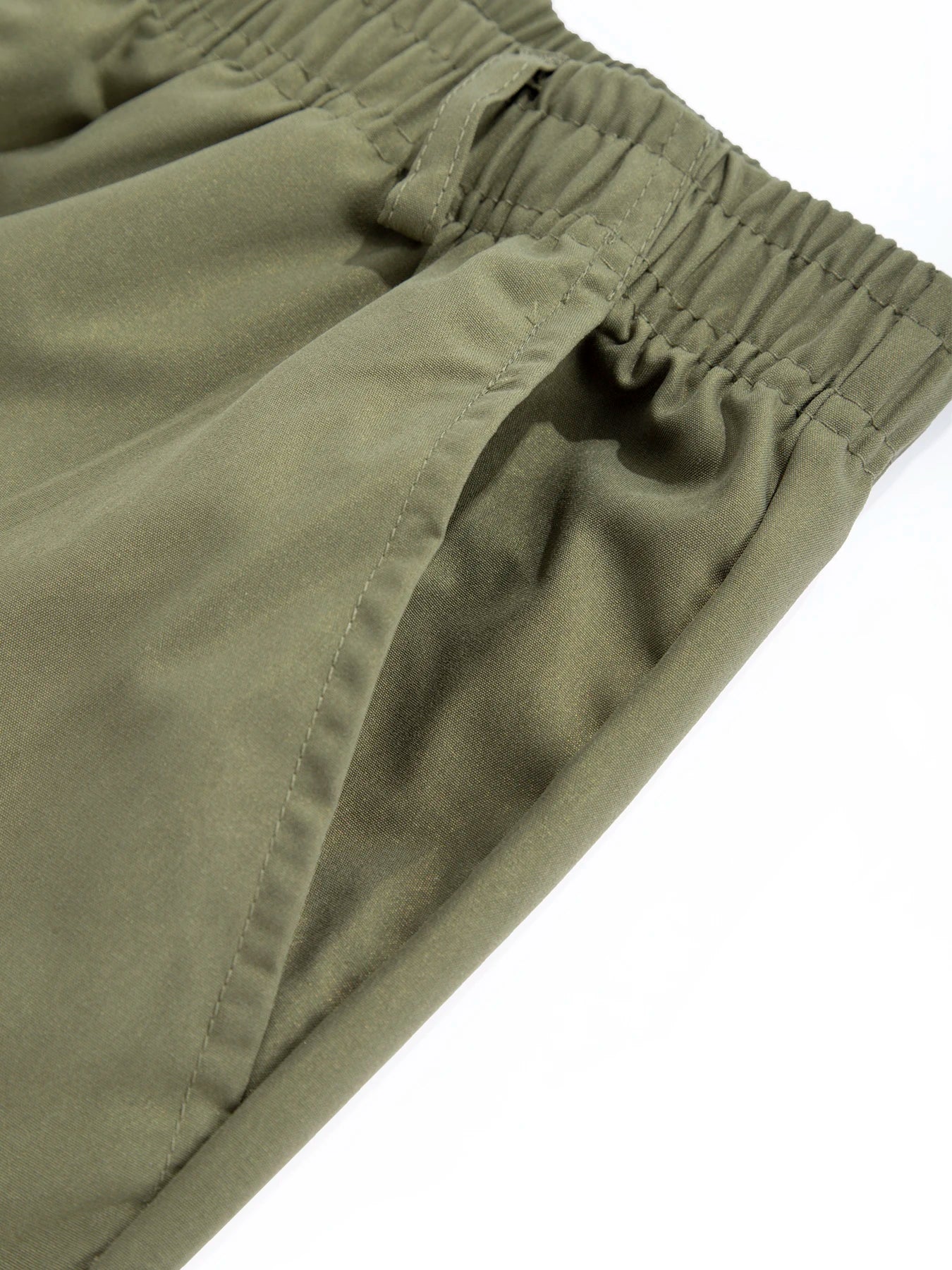 Men’s Cargo Sweatpants – Loose Straight-Leg Multi-Pocket Workwear Pants