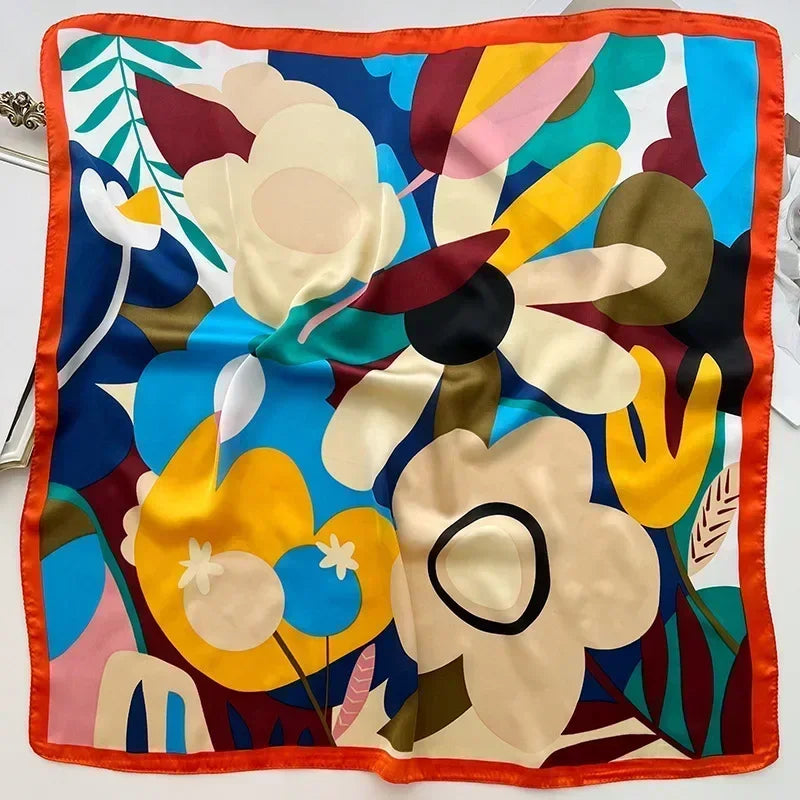 Luxury Silk Square Scarf
