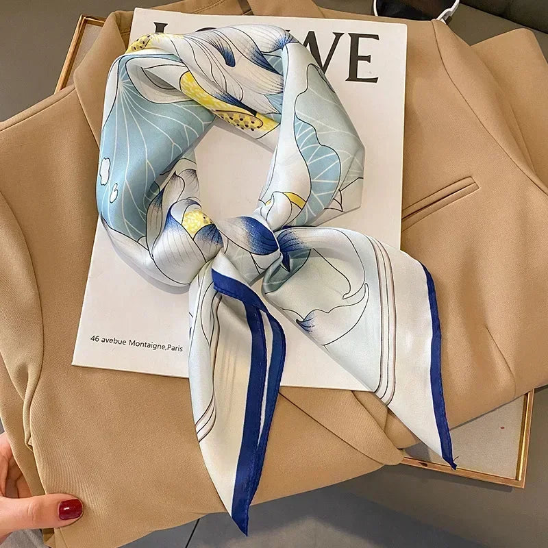 Luxury Silk Square Scarf