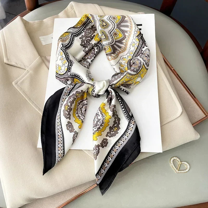 Luxury Silk Square Scarf